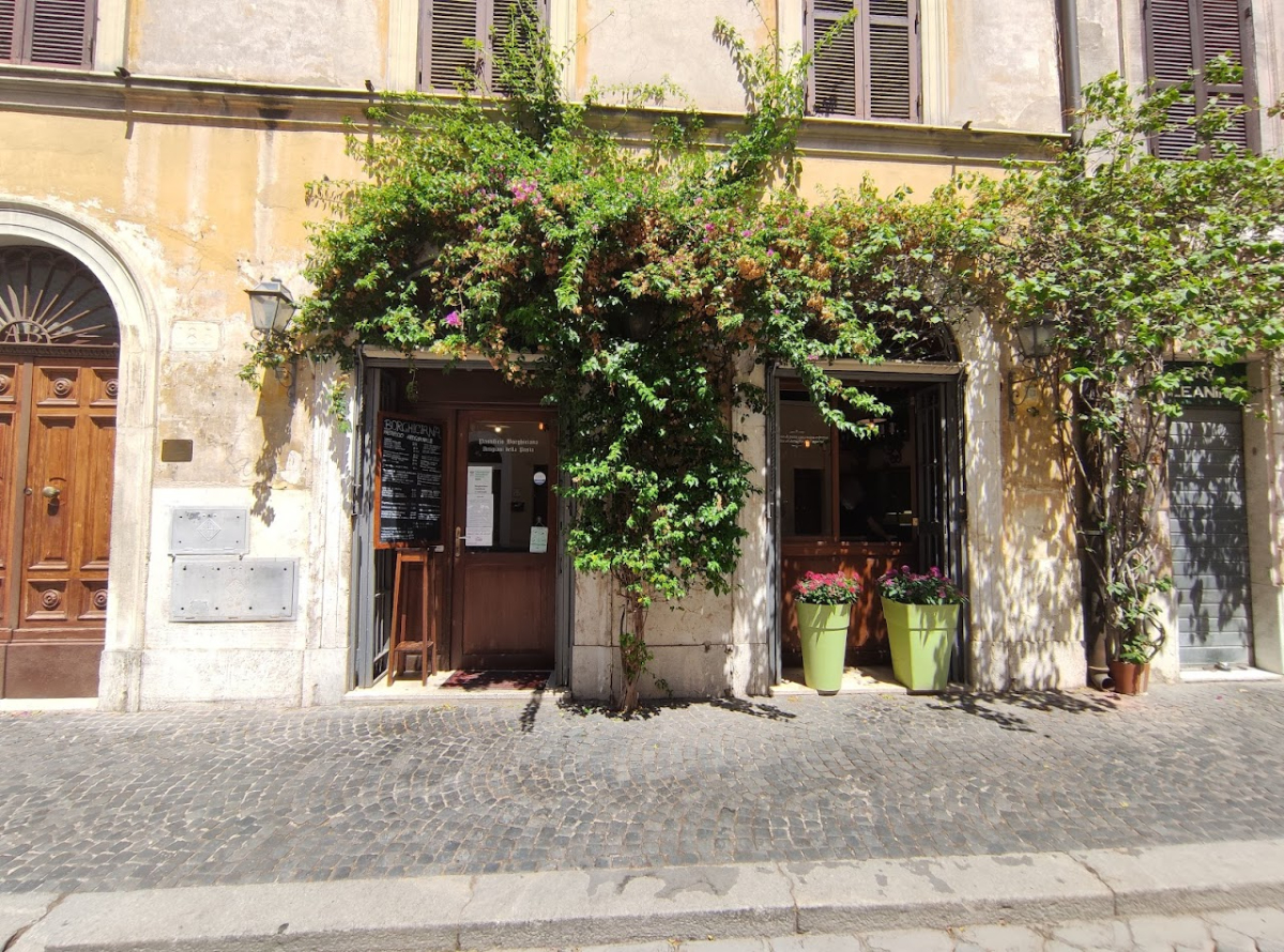 Manger dans un restaurant autour du Vatican