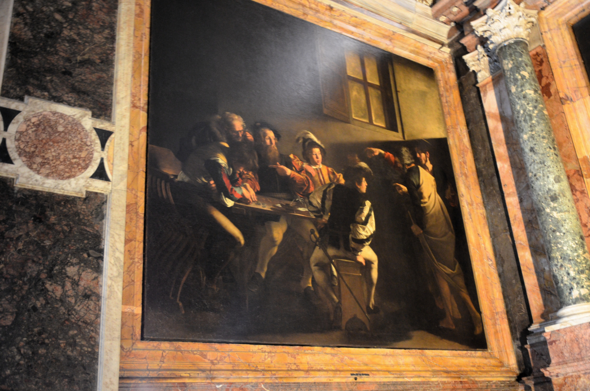 oeuvres du Caravage à voir à Rome