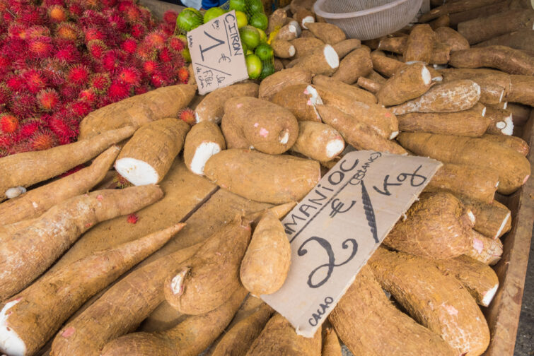 In Cayenne market, Guyana