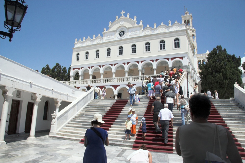 Basilique à la Chora, Tinos