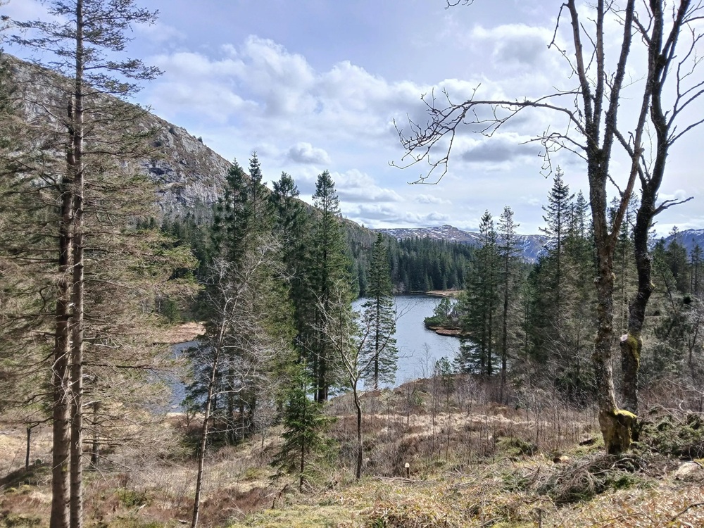 Blåmanen depuis Fløyen, Bergen