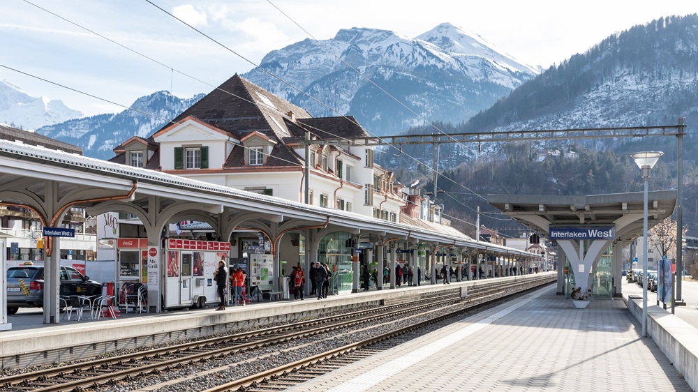 Gare Interlaken West, Suisse