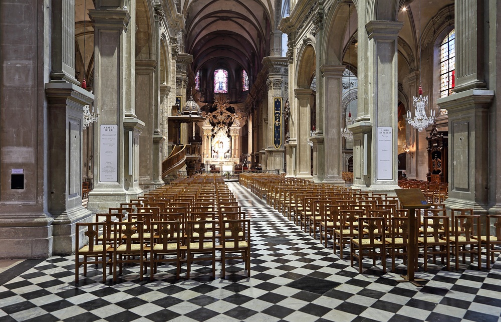 Intérieur de la cathédrale de Cambrai