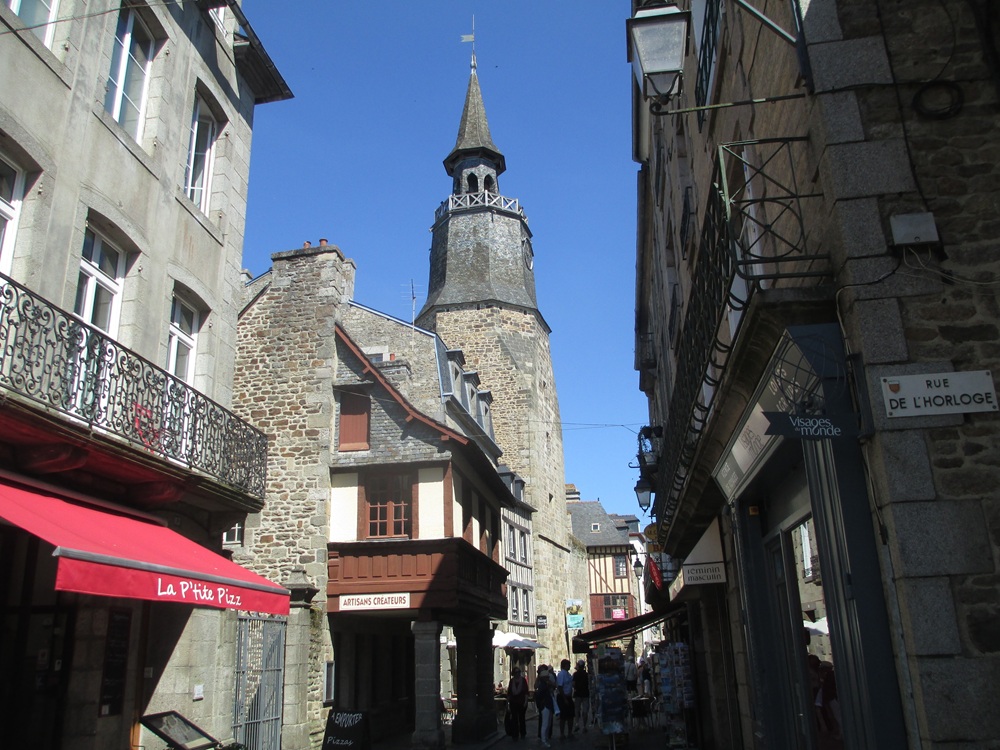 La Tour de l'Horloge à Dinan, Bretagne