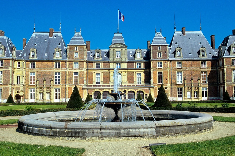 Le château d'Eu près du Tréport