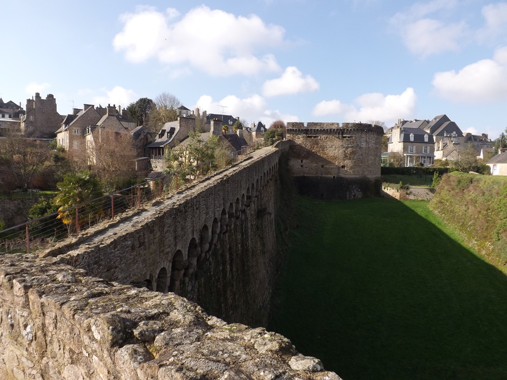 Les remparts de Dinan, Bretagne