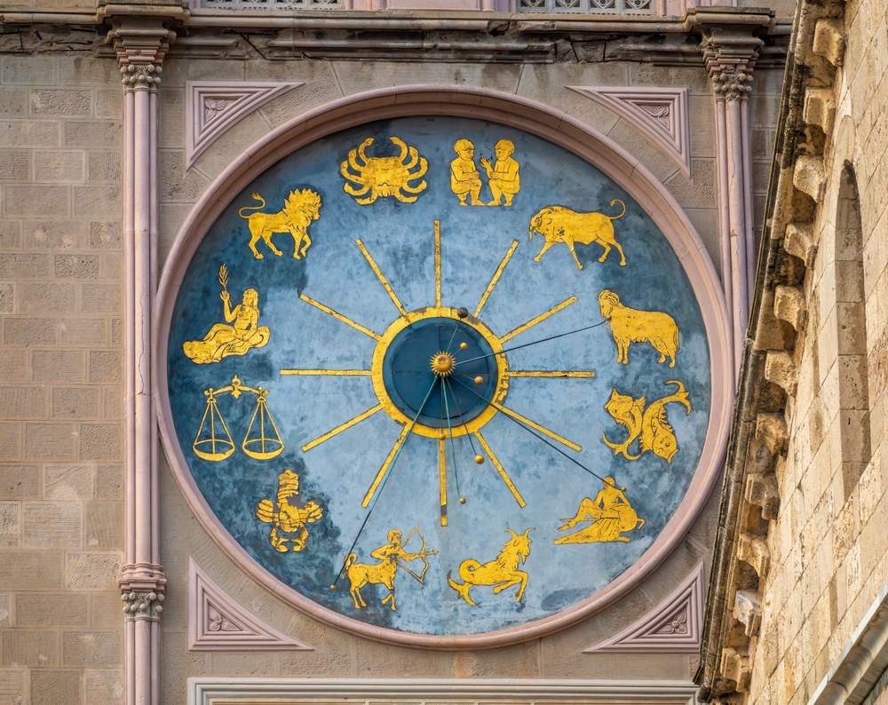 L'horloge astronomique du campanile de Messine, Sicile