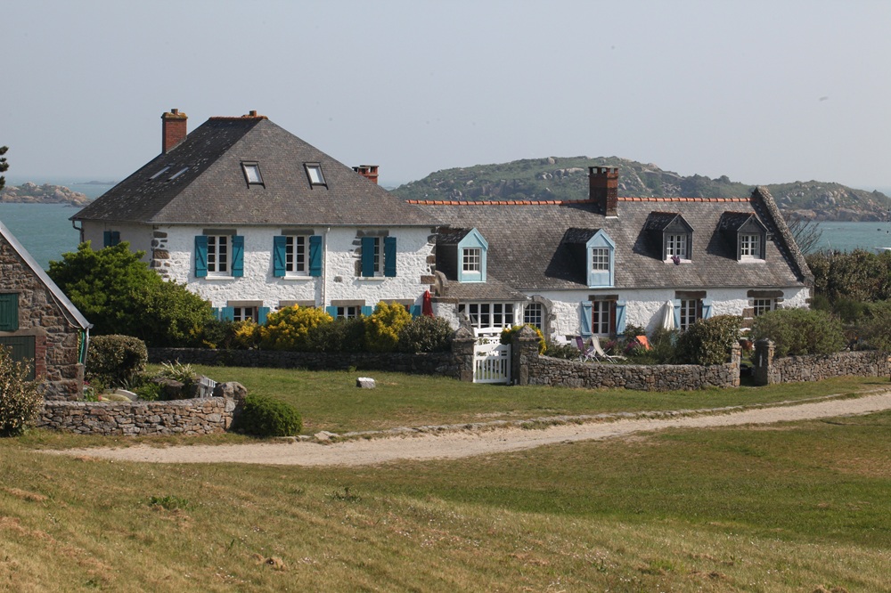 Maison de Marin-Marie sur les îles Chausey, Normandie