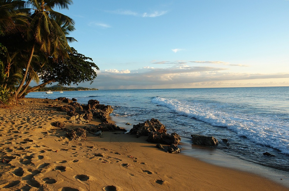 Plage à Rincon, Porto Rico