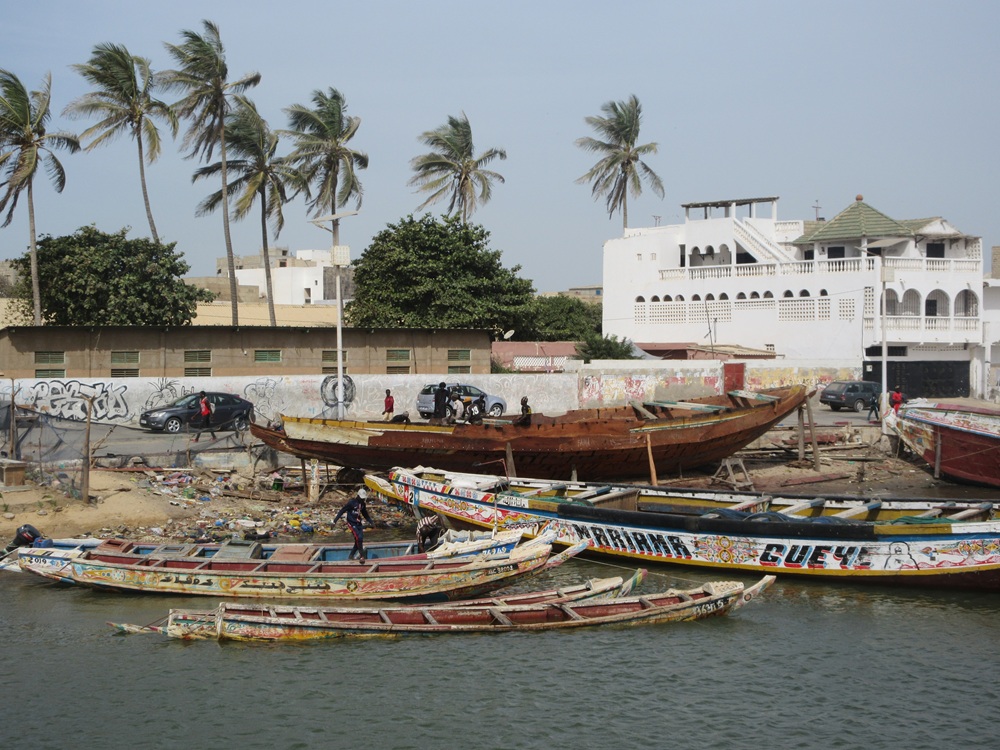 Quartier de Guet Ndar, Saint-Louis au Sénégal