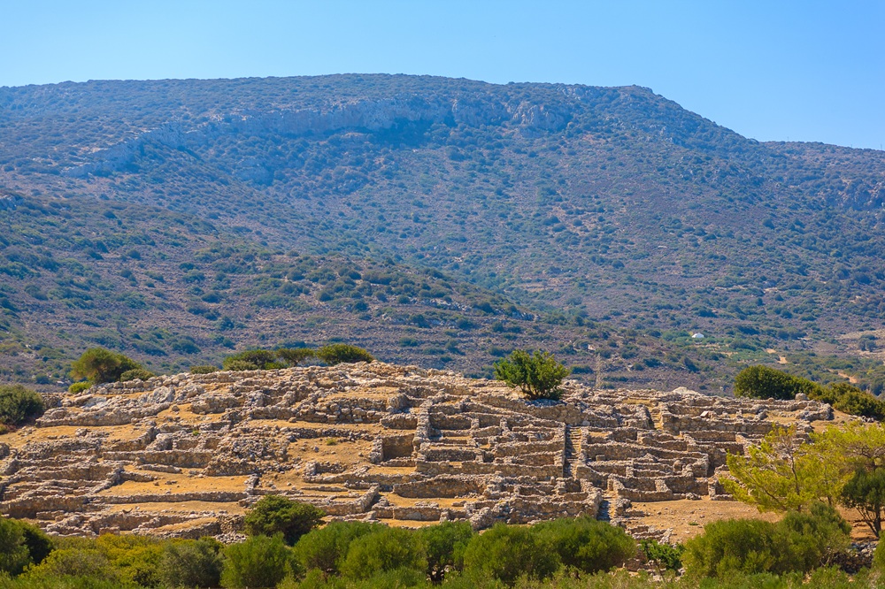 Site minoen à Gournia, Crète