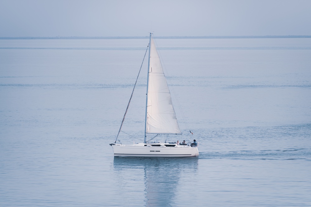 Sortie en mer dans l'estuaire de la Gironde, près de Meschers