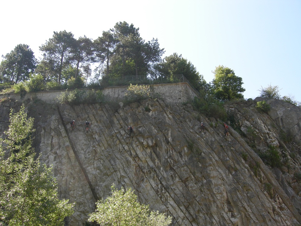 Via Ferrata de la Bastille à Grenoble, France