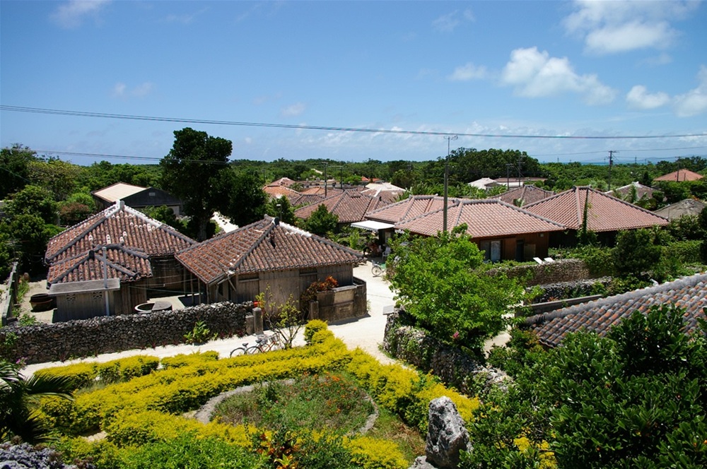 Village à Taketomi, Okinawa