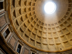 Dôme du Panthéon de Rome, construction