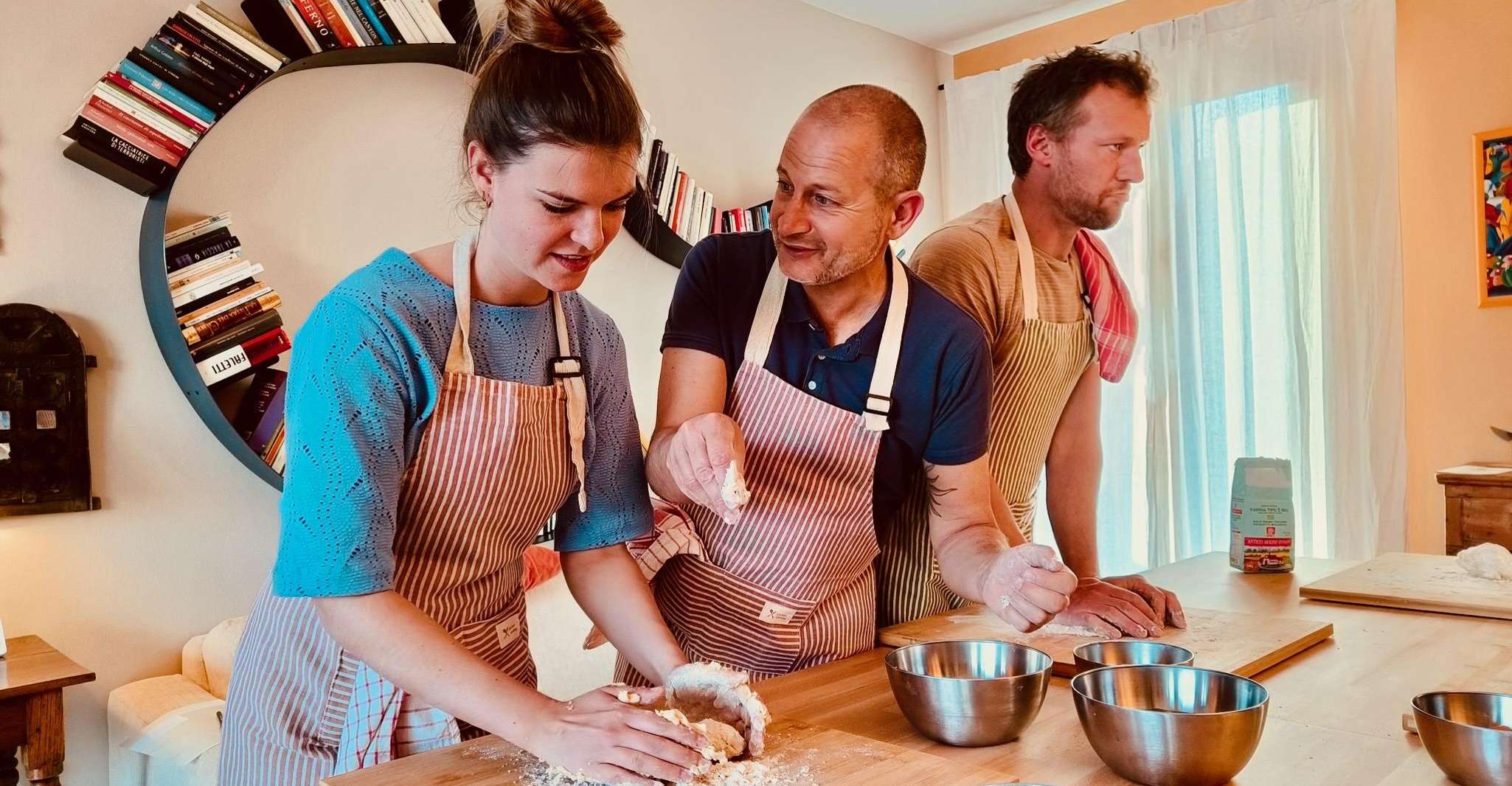 Centre de Vérone : cours de cuisine avec dîner et vin dans une maison locale