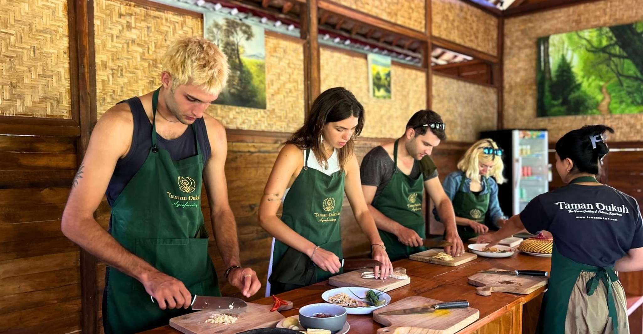 Ubud : Cours de cuisine balinaise dans une ferme biologique