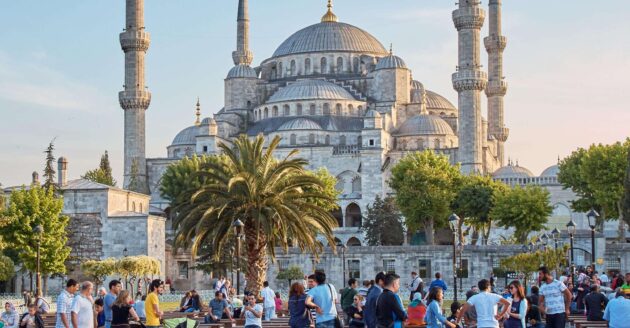 Istanbul : visite à pied de la vieille ville, mosquée bleue, Sainte-Sophie