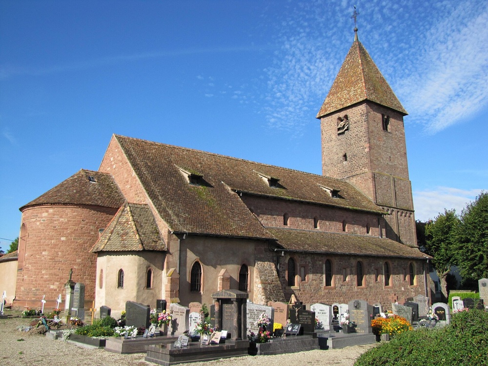 Église Saint-Ulrich d’Altenstadt, près de Wissembourg