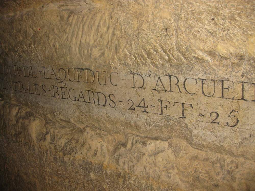 Inscription dans les carrières de Paris