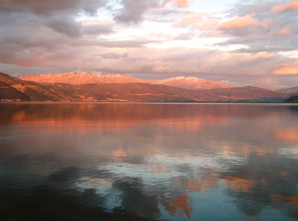 Le lac Pamvotida, Ioannina