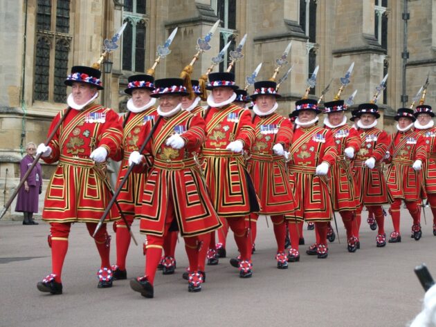 Les Beefeaters de la tour de Londres