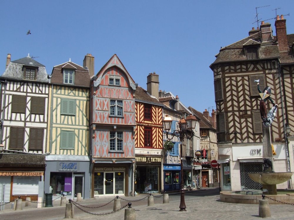 Les maisons à pans de bois, Auxerre