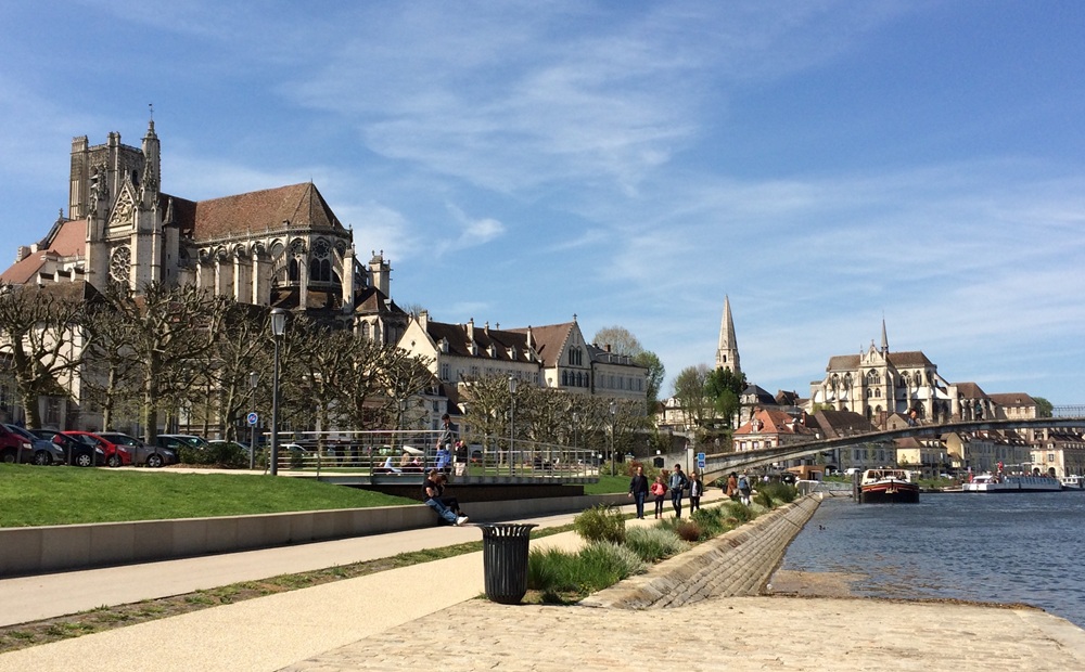 Les quais de l’Yonne, Auxerre
