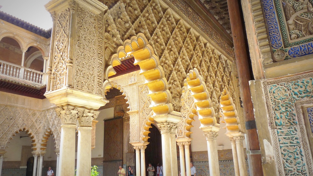 Motifs géométriques du Patio de las Doncellas, Alcazar de Séville