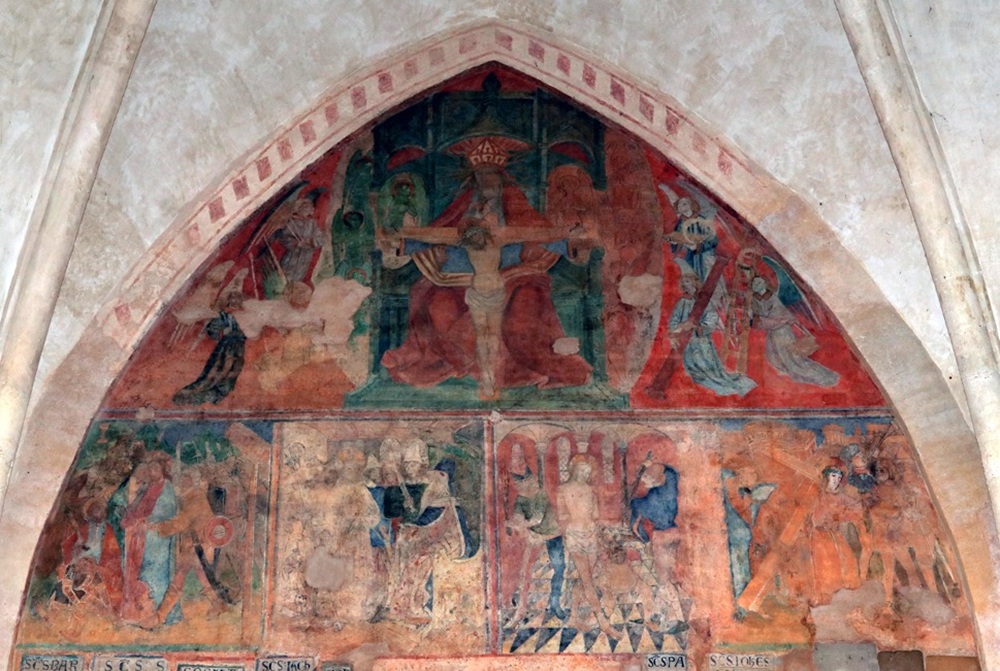 Peintures murales de l’abbatiale Sainte-Marie, Mimizan