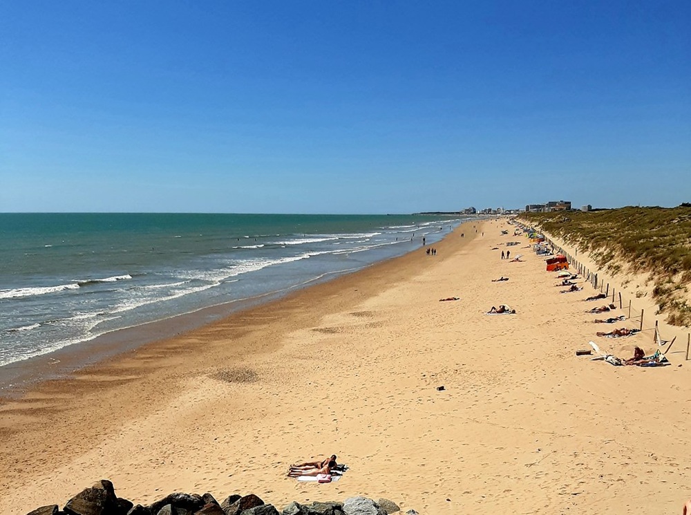 Plage des Salins à Saint-Hilaire-de-Riez