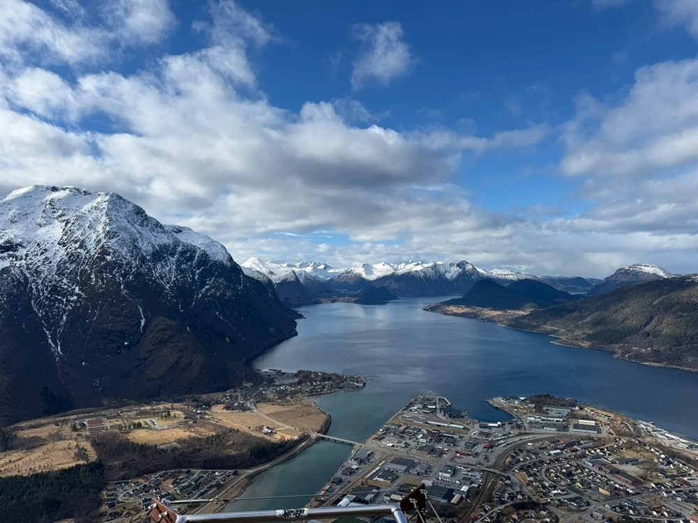 Romsdalseggen, Norvège