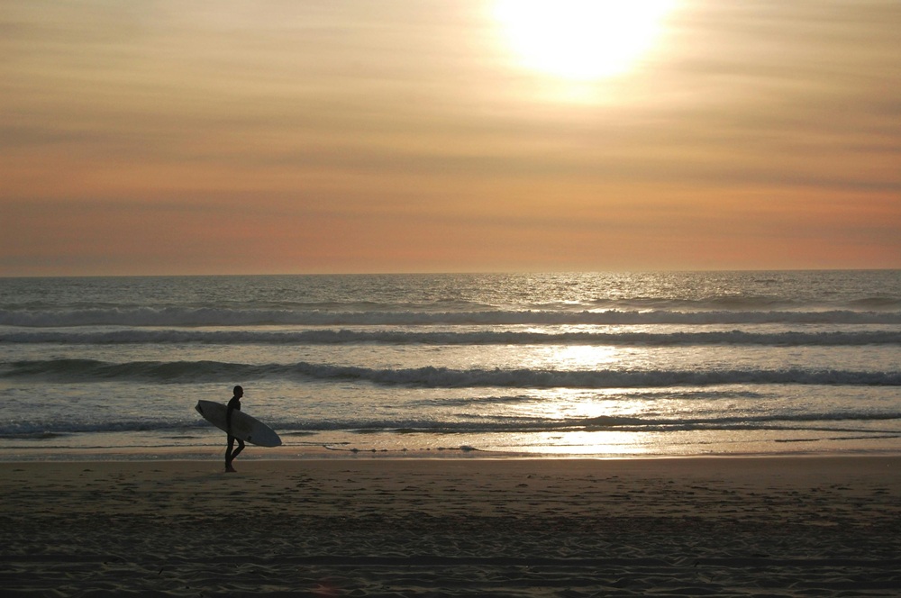 Surfeur à Mimizan