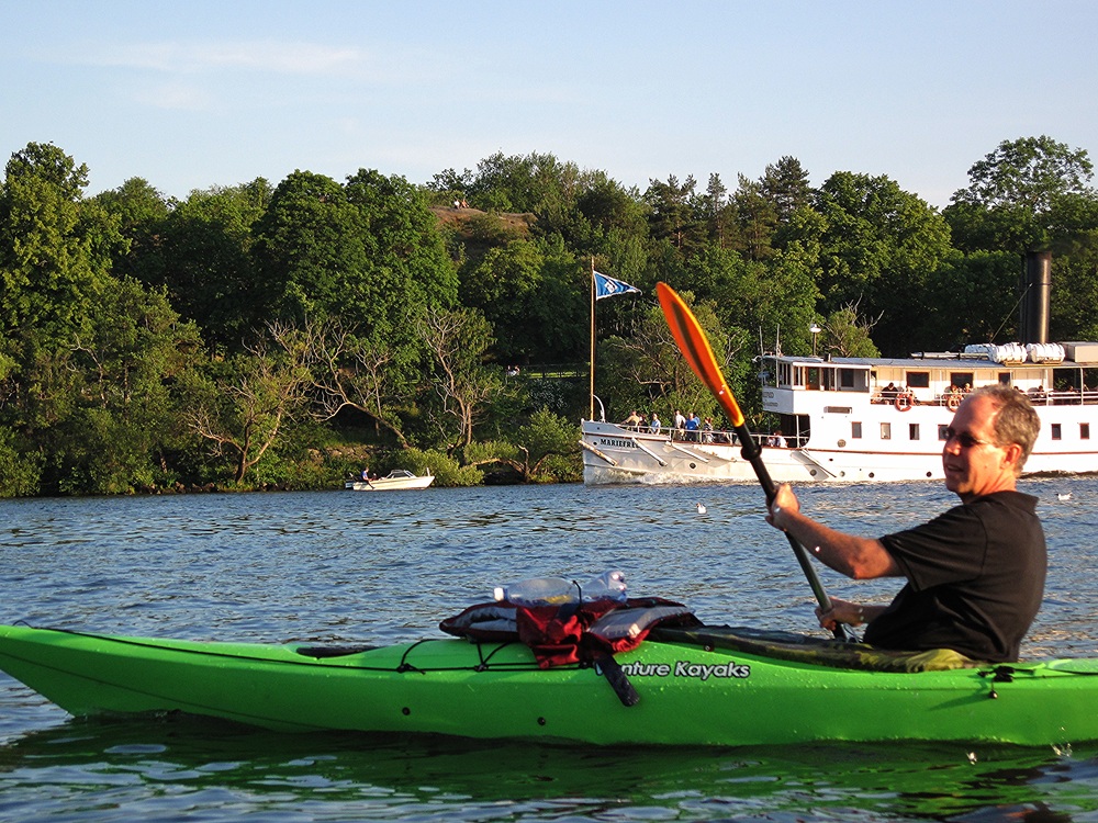 Activité de kayak à Stockholm