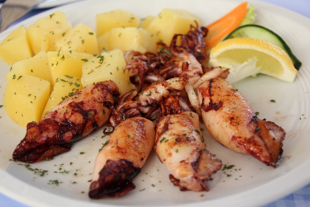 Calamars grillés