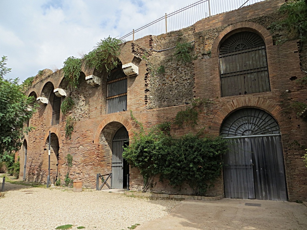 Extérieur de la Domus Aurea, Rome