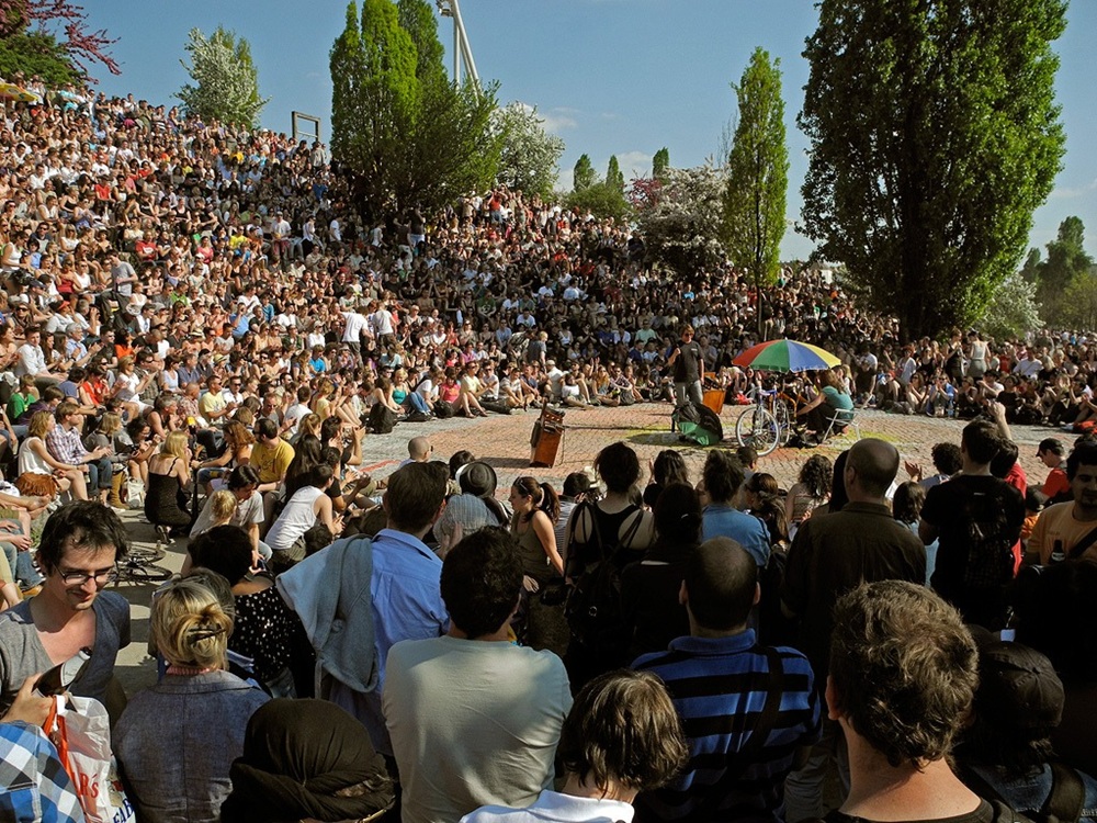 Karaoké au Mauerpark, Berlin