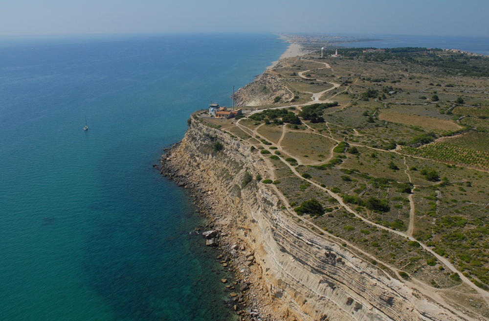 La falaise de Leucate