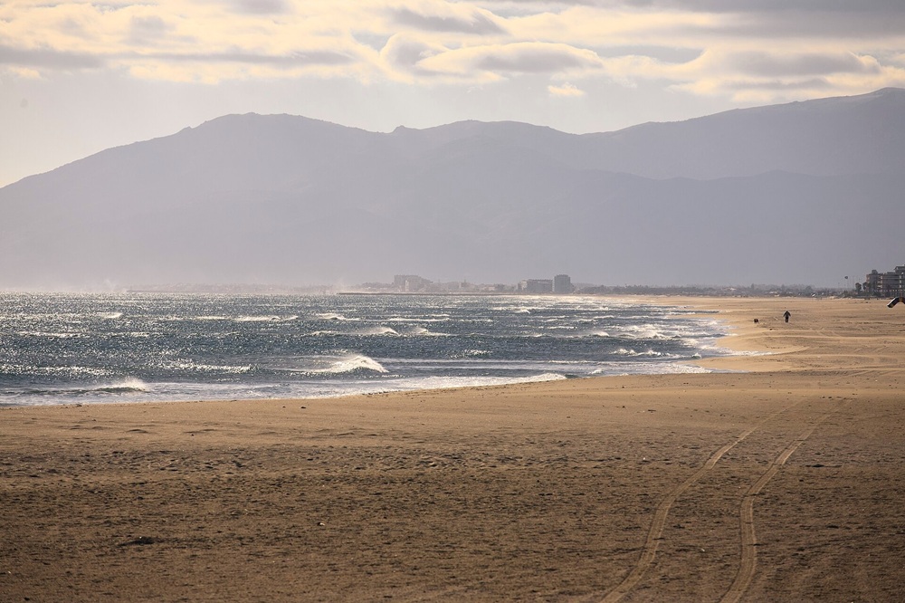 La plage Nord, Canet-en-Roussillon