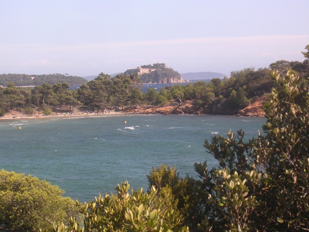 La plage de l’Estagnol, Bormes-les-Mimosas