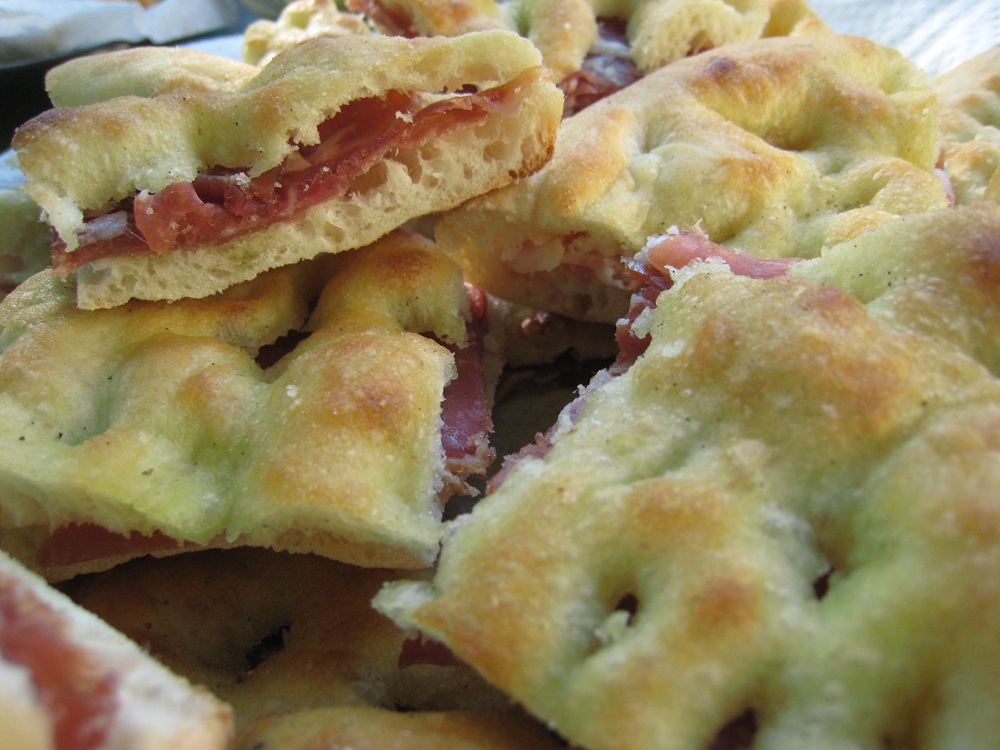 La schiacciata farcie, Florence