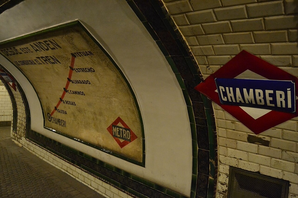 La station de métro fantôme de Chamberí, Madrid