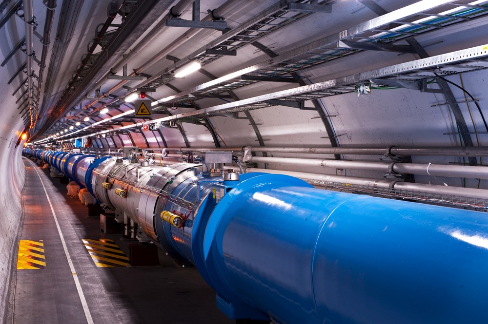 Le CERN près d'Annemasse