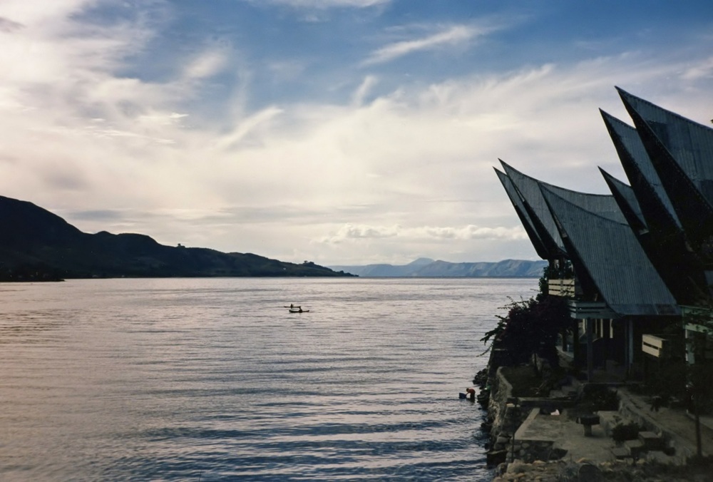 Le lac Toba, Sumatra