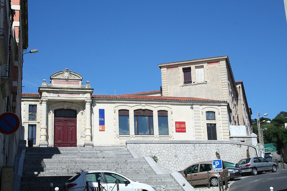Le lycée Paul-Valéry, Sète