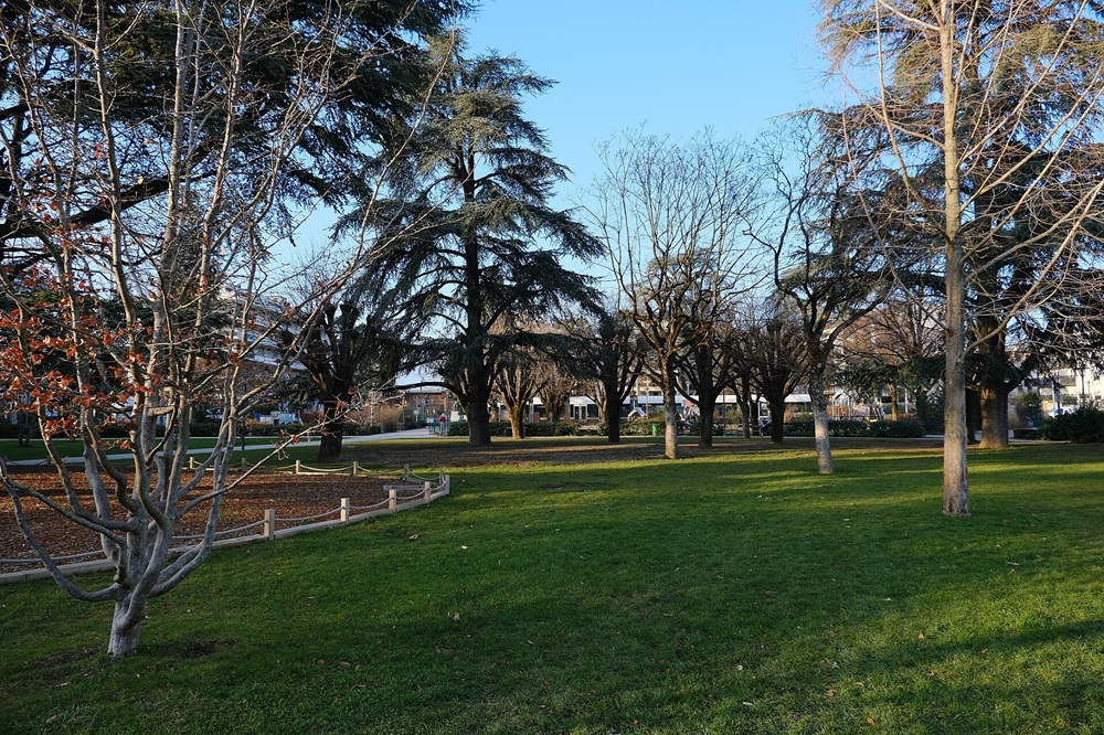 Le parc Montessuit, Annemasse