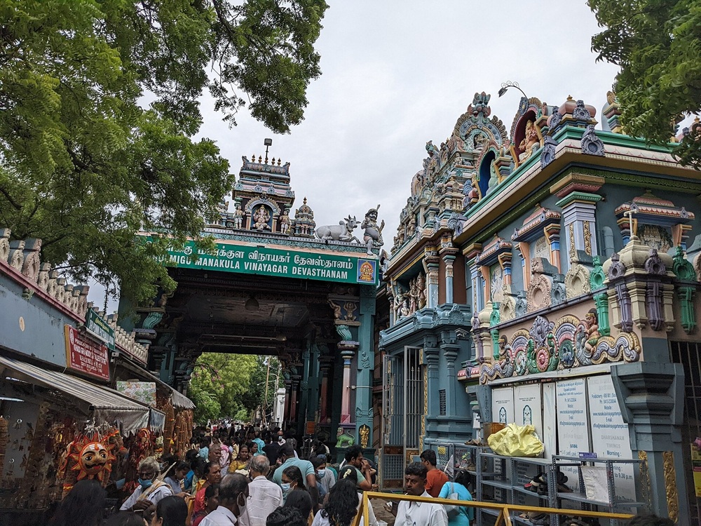 Le temple Manakula Vinayagar, Pondichéry