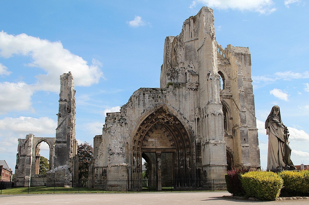Les ruines de l’abbaye Saint-Bertin, Saint-Omer