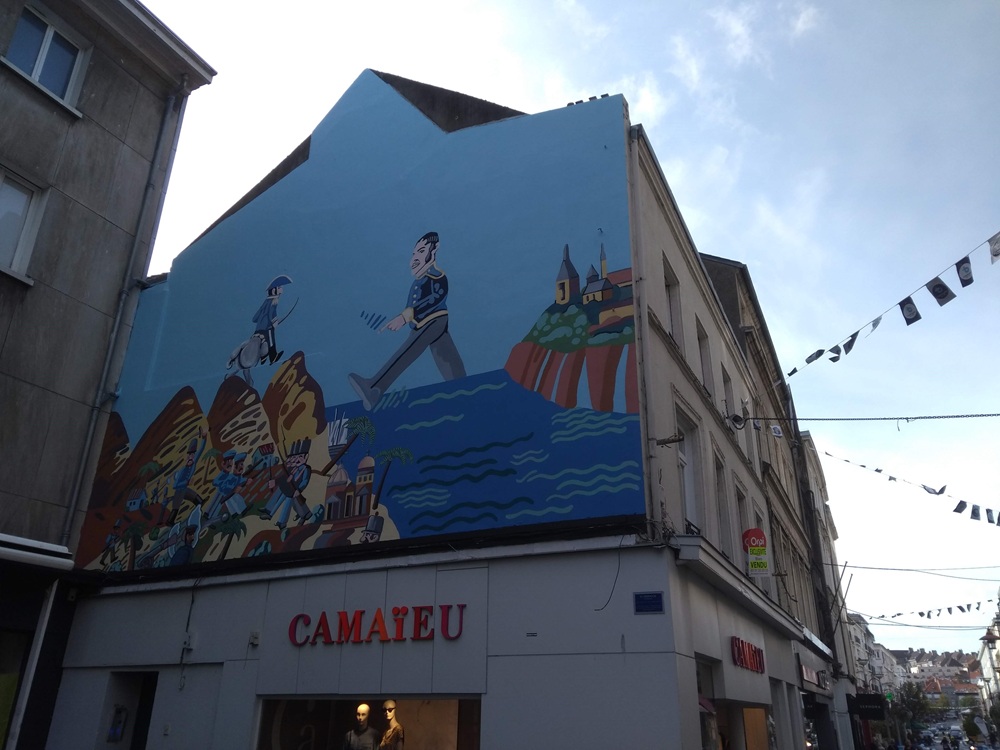 Street art à Boulogne-sur-Mer
