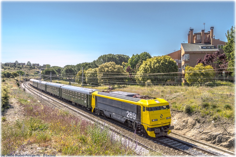Tren de Felipe II, Madrid